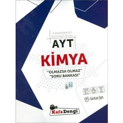 Kafadengi Ayt Kimya Soru Bankası Olmazsa Olmaz