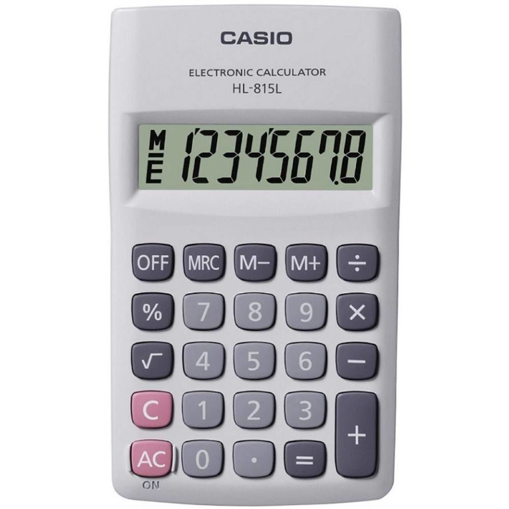 Casıo Hesap Makinesi Hl-815L-We-W-Dp