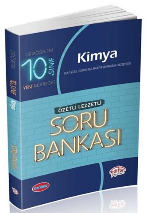 Editör 10.Sınıf Kimya Soru Bankası