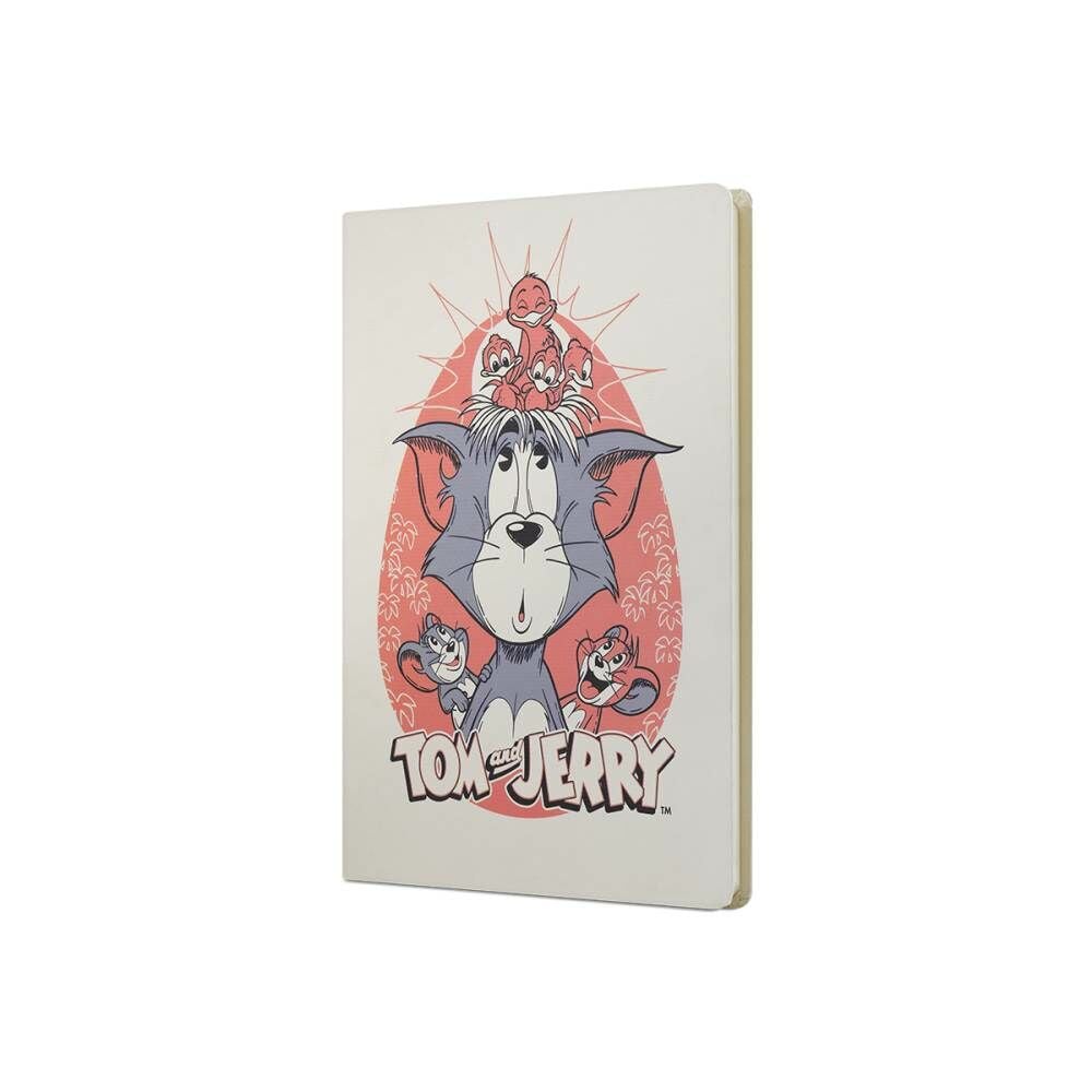 Mabbels Ton And Jerry 15x21 80 Yaprak Çizgisiz Butik Defter Krem