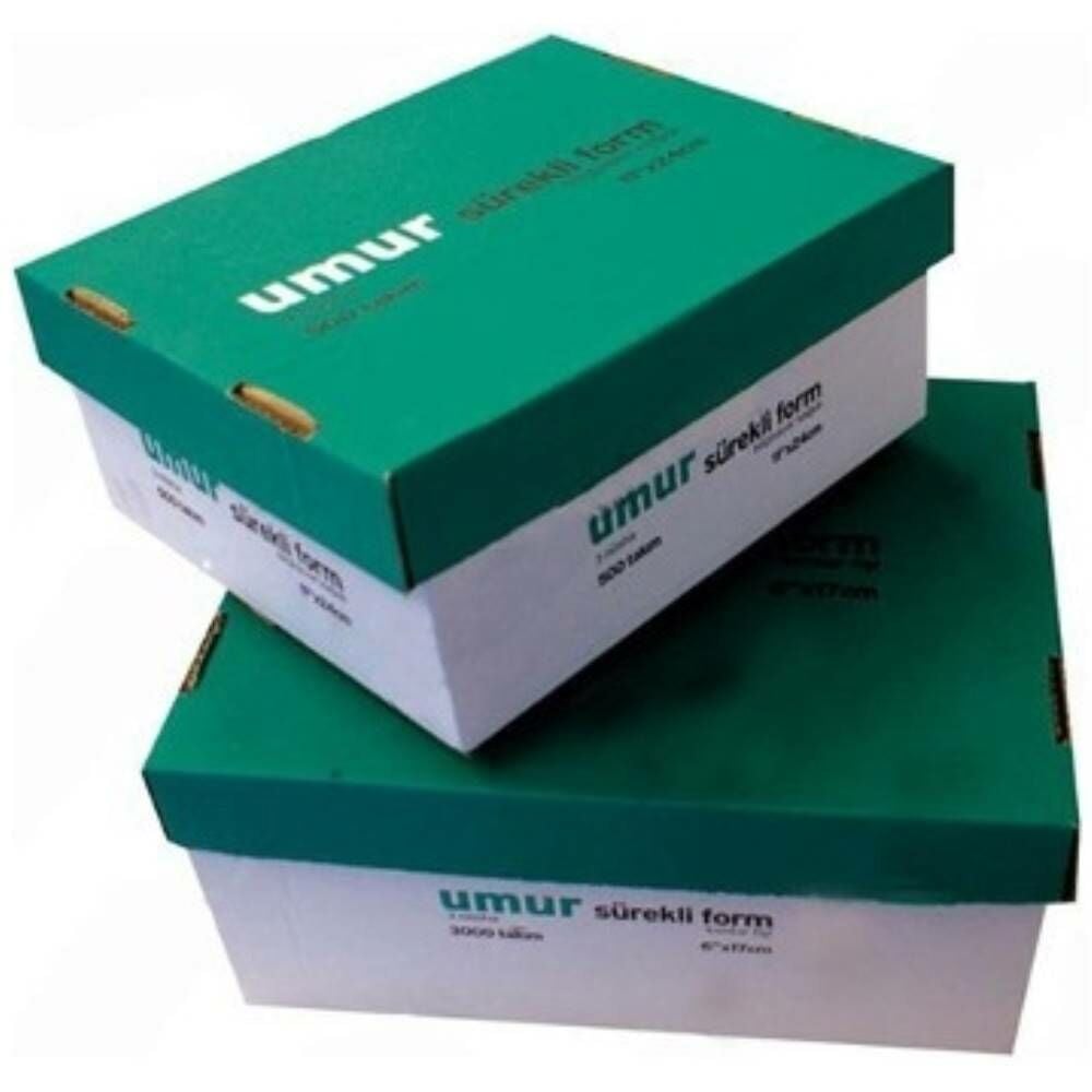 Umur Sürekli Form 11X24 Cm Renkli 3 Nüsha 5.5 Perforeli 500 Lü 30004581