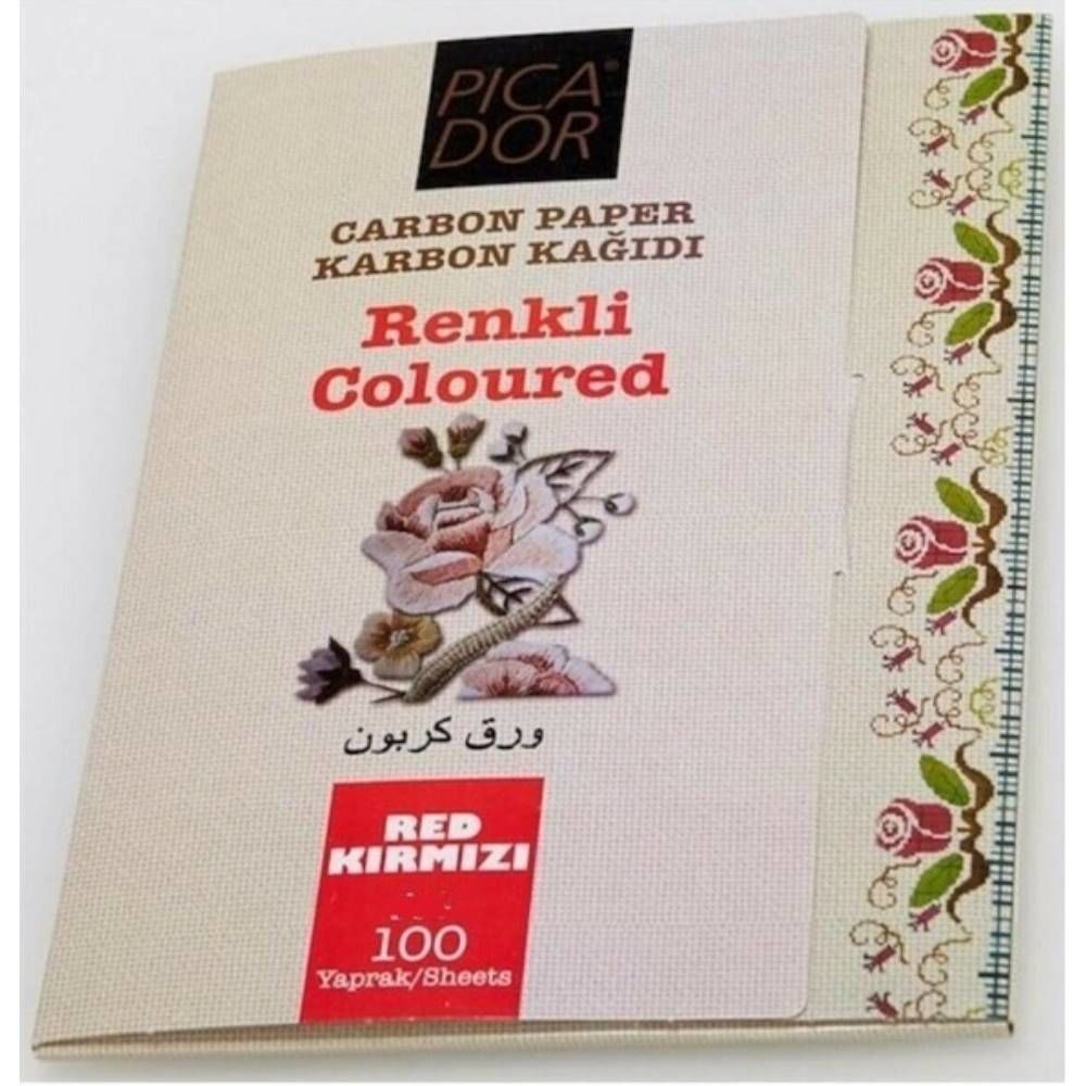 Pıcador Karbon Kağıdı A4 Kırmızı 100 Lü Kk005