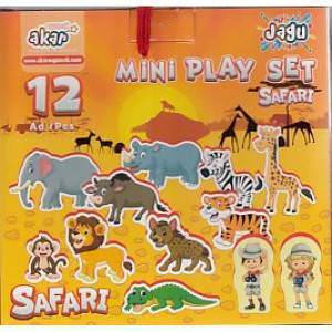 Jagu Mini Play Set 12 Parça Safari 97-047