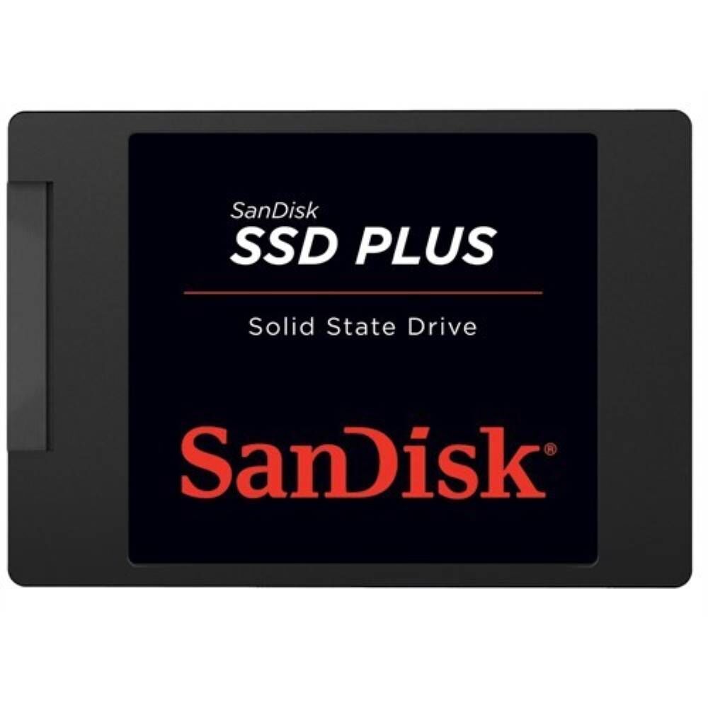 Sandisk 480Gb Ssd Plus 530Mb-445Mb-S SSD SDSSDA-480G-G26 Sata 3 2.5'' Harddisk