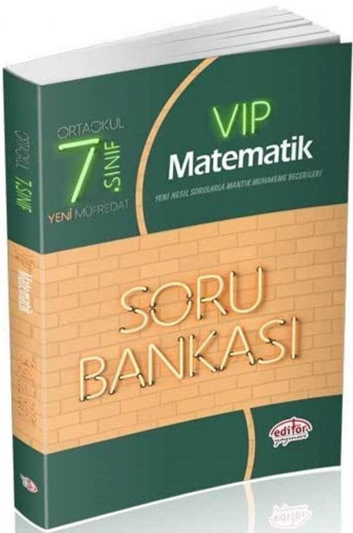 Editör 7.Sınıf Fen Bilimleri Soru Bankası Vip