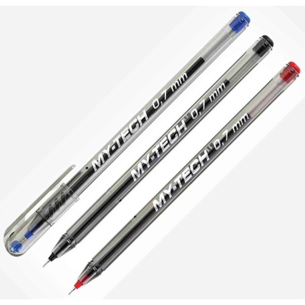 Pensan Tükenmez Kalem My-Tech 0.7 2240 60 Lı Siyah
