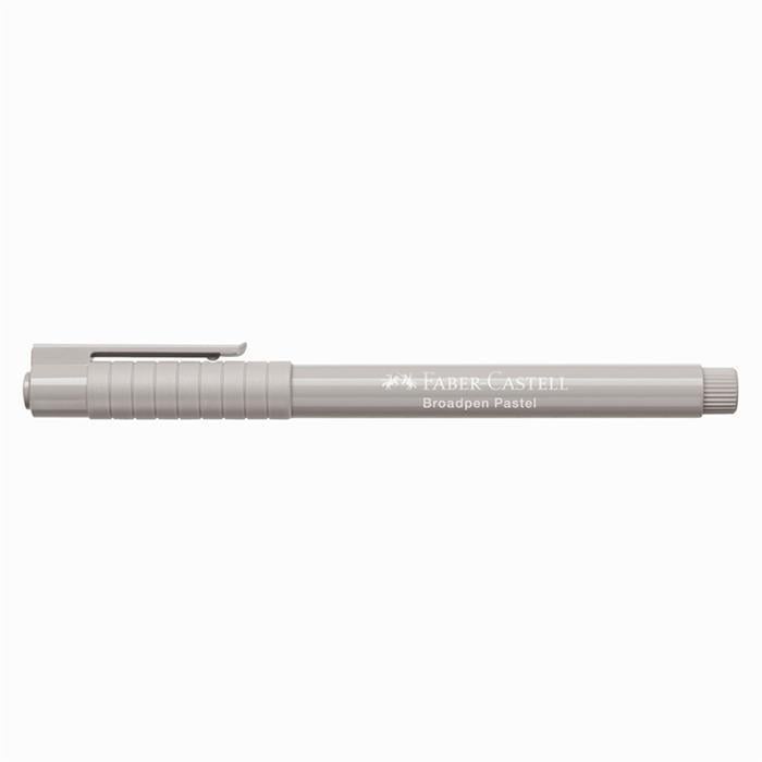 Faber Castell Broadpen Fineliner Kalem Pastel Gri 1554