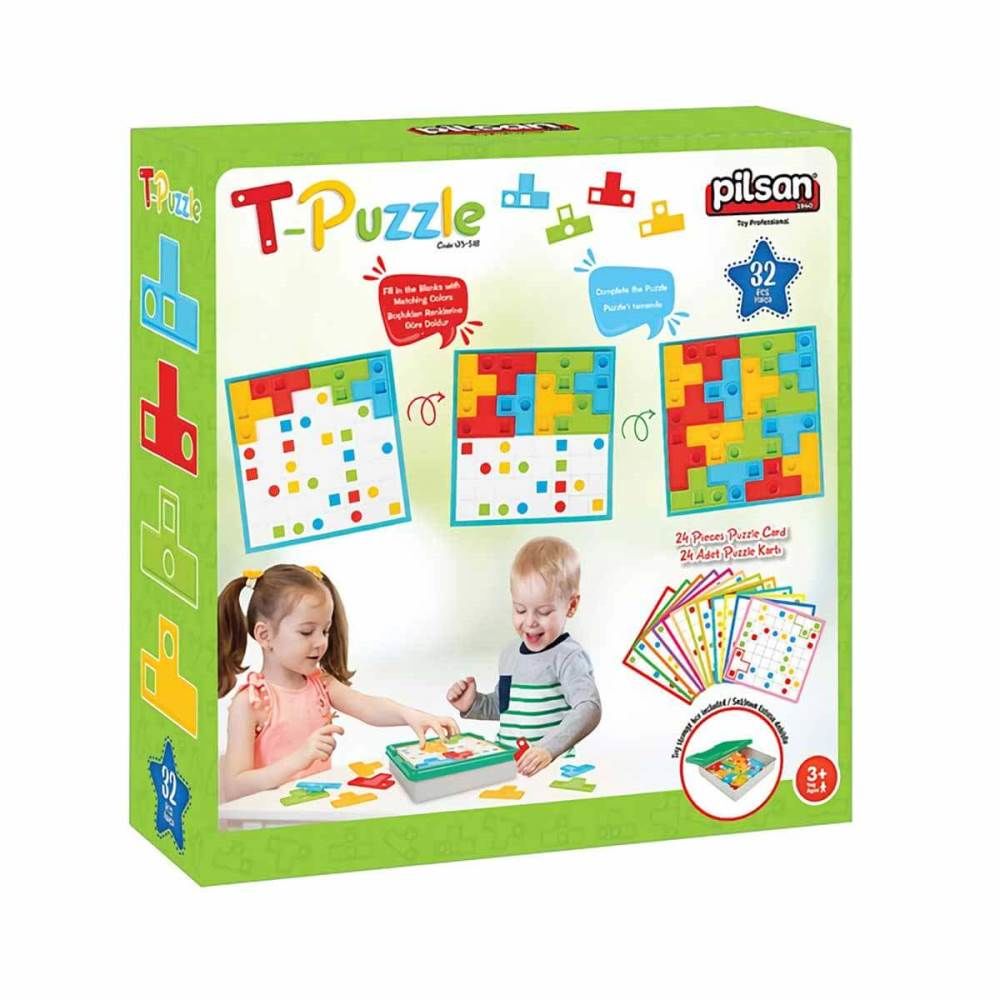 T Puzzle 32 Parça 03518
