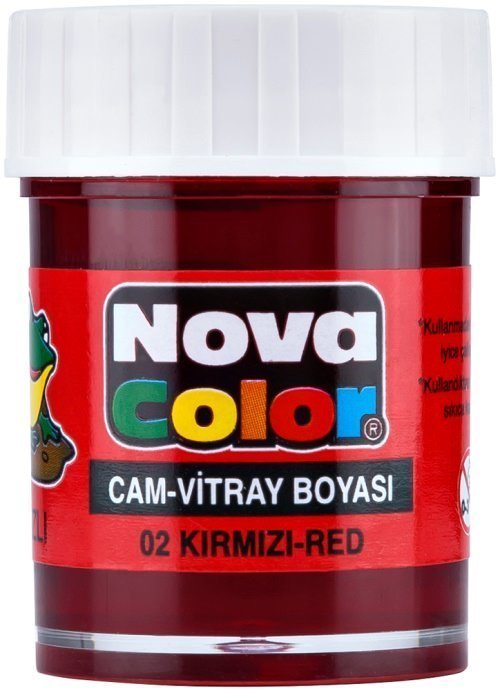 Nova Color Cam Boyası Şişe Kırmızı Nc-150