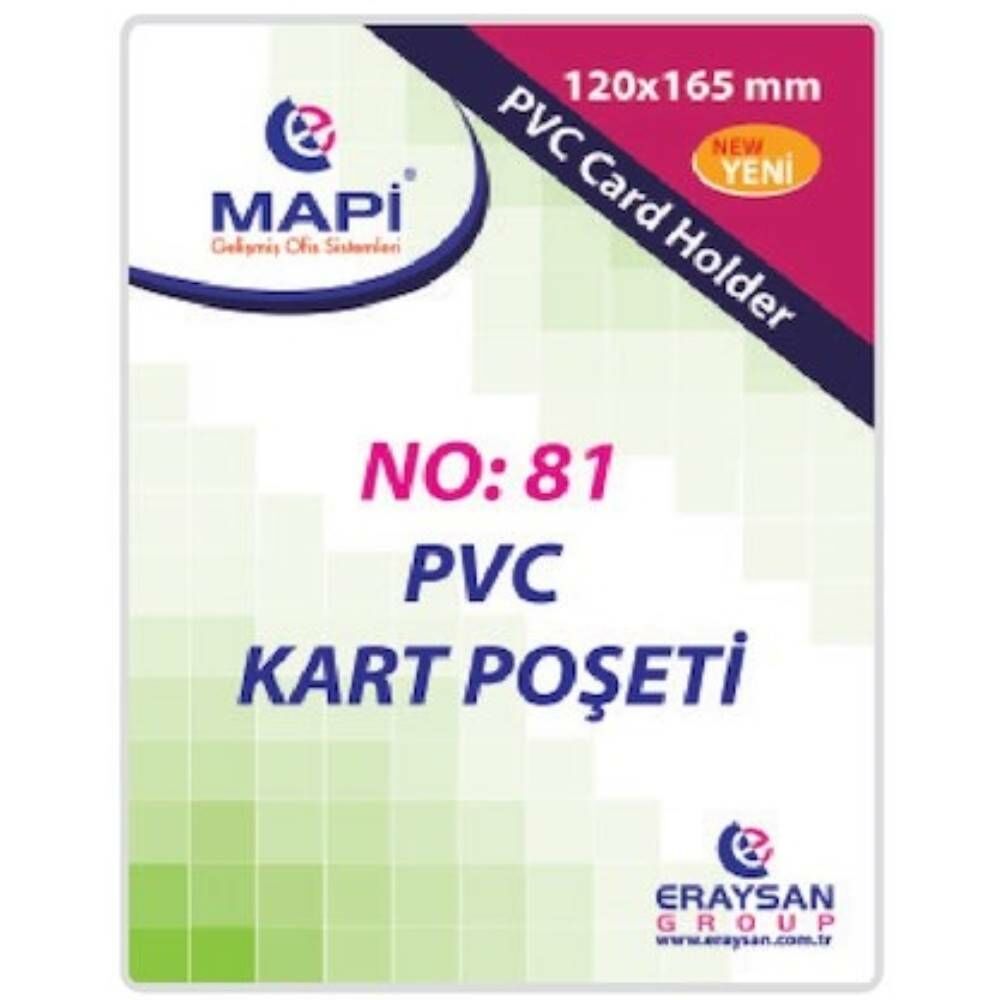 Mapi Pvc Poşet Güvenlik 165X120 Dik 100Lü 9101040