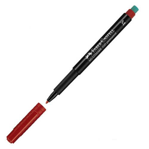 Faber Castell Asetat Kalemi Silgili M Kırmızı 152521