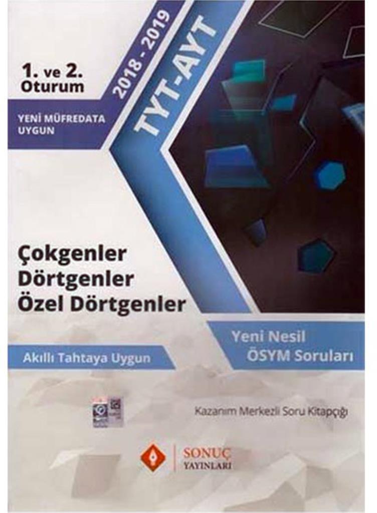 Sonuç Tyt-Ayt Matematik Sb Çokgenler Dörtgenler