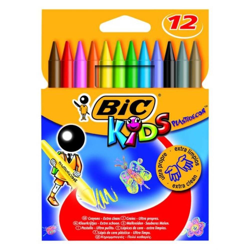 Bıc Pastel Boya Plastıdecor 12 Li 920299-945764