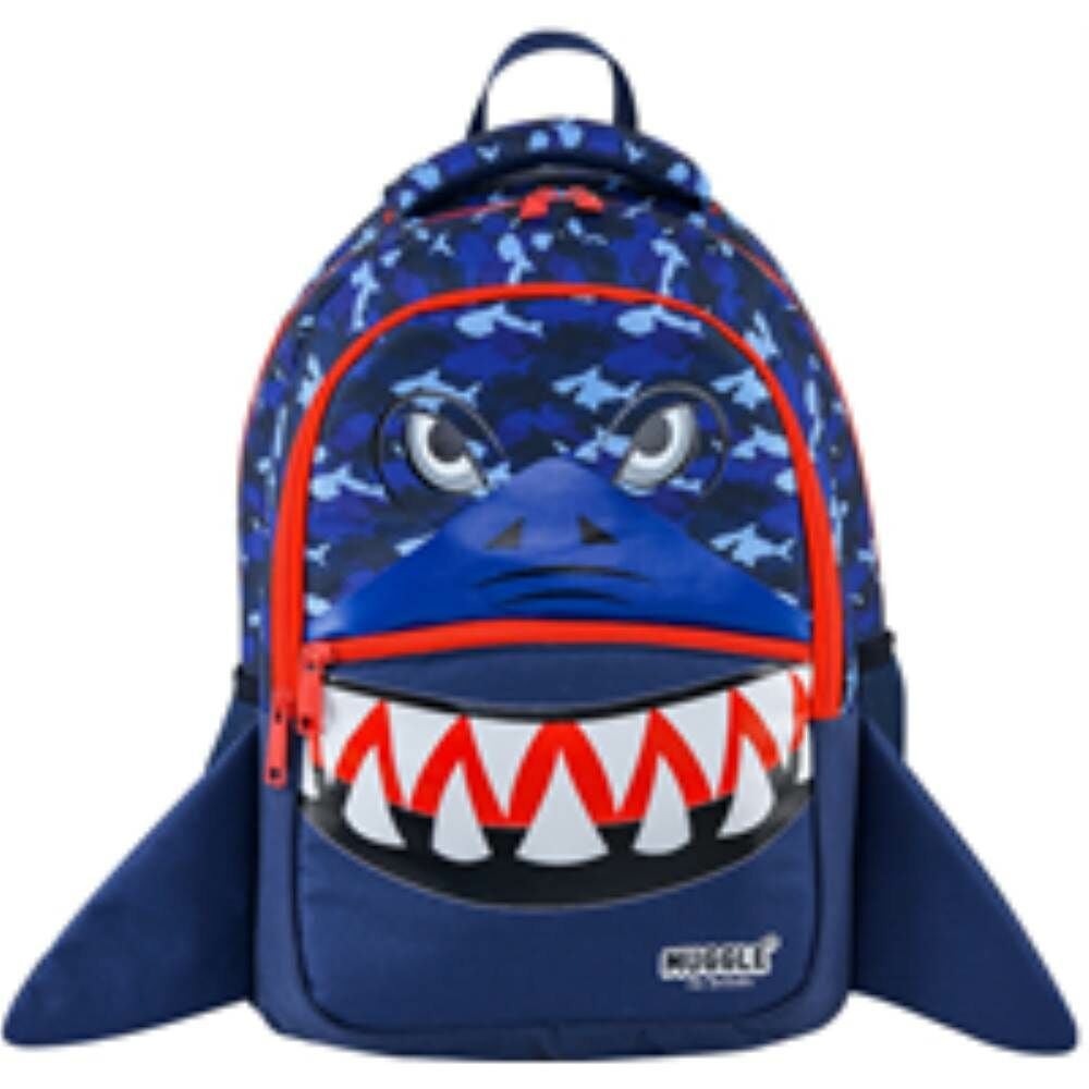 Muggle MU-9567 Shark Mavi Okul Çantası