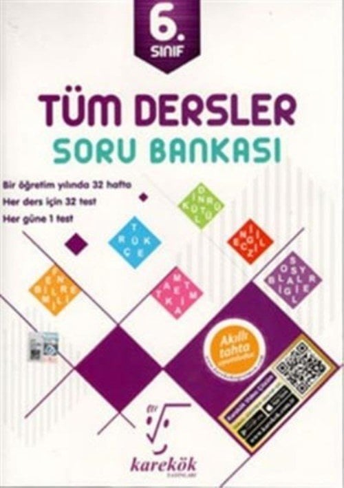 Karekök 6.Sınıf Tüm Dersler Soru Bankası