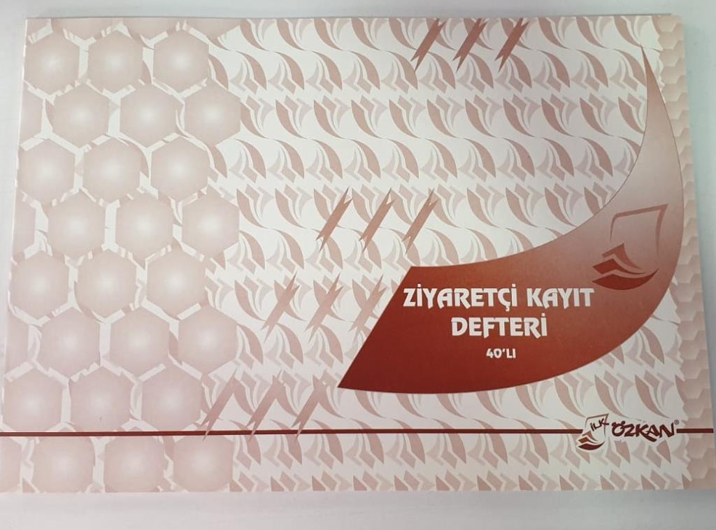 Özkan Ziyaretçi Defteri 40 Yaprak M0243 0241