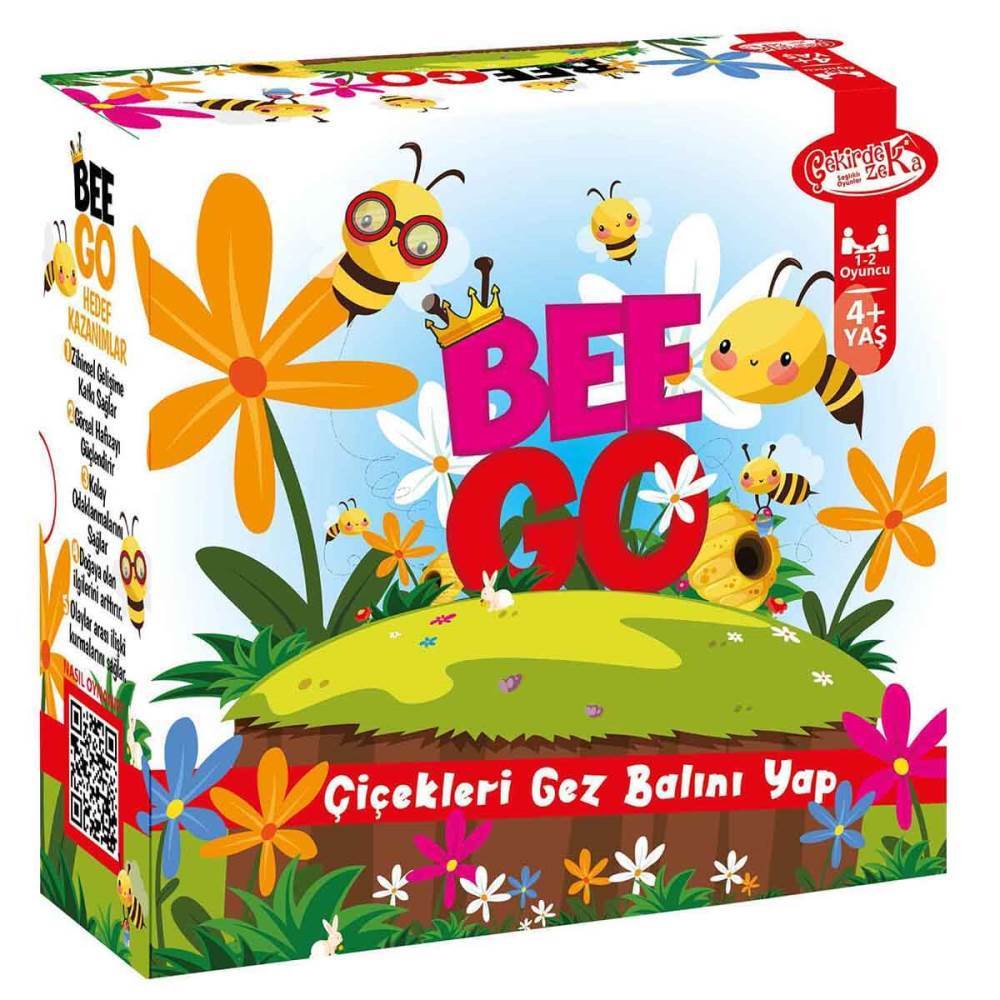 Çekirdek Zeka Bee Go Çiçekleri Gez Balını Yap