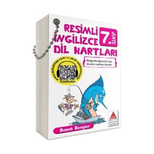 Delta Kültür 7.Sınıf İngilizce Dil Kartları Resimli