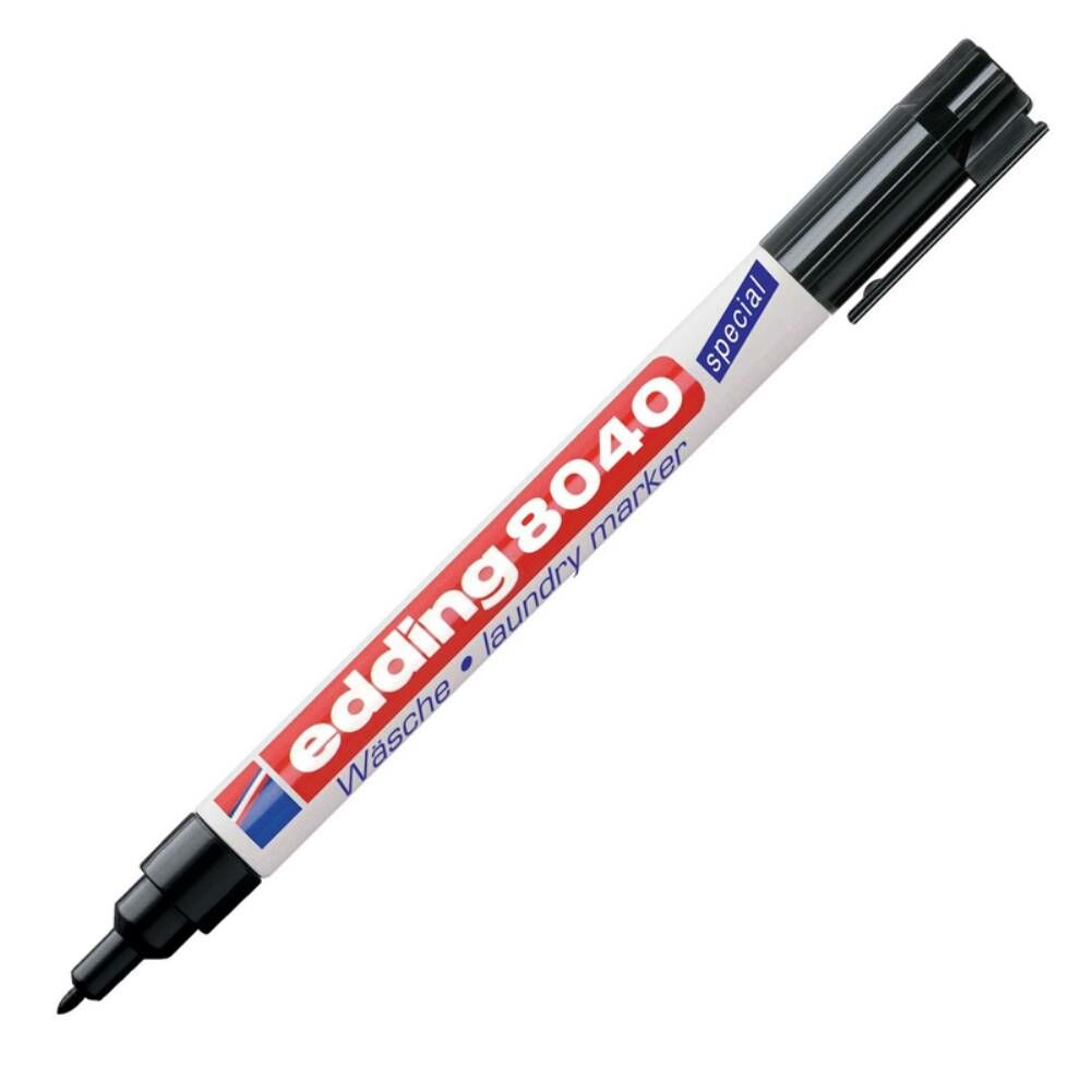 Eddıng Çamaşır Kalemi E-8040 Siyah