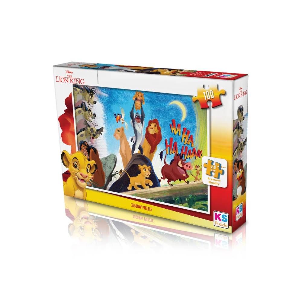 Lion Kng Puzzle 100 Parça LK714