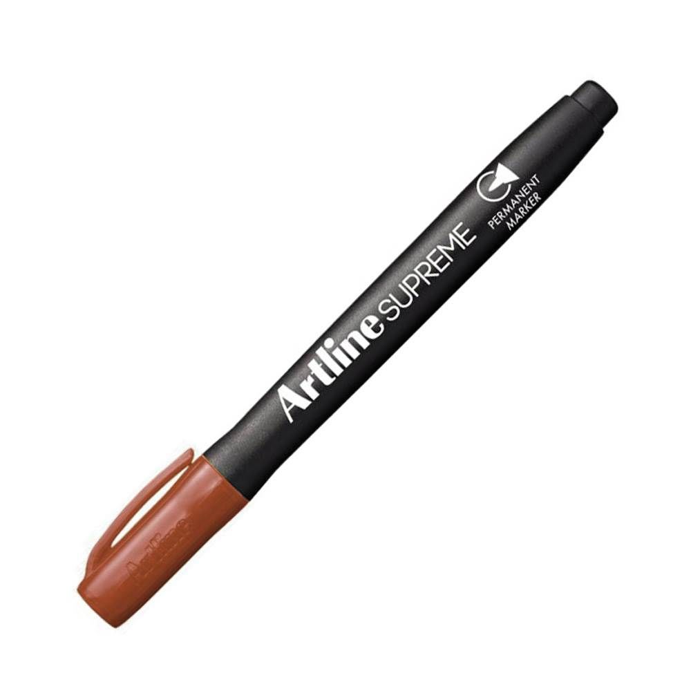 Artline Supreme 1.0 mm Permanent Markör Kalem EPF-700 Kahverengi