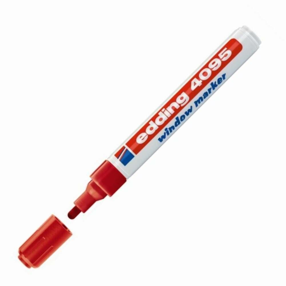 Eddıng Cam Kalemi E-4095 Kırmızı