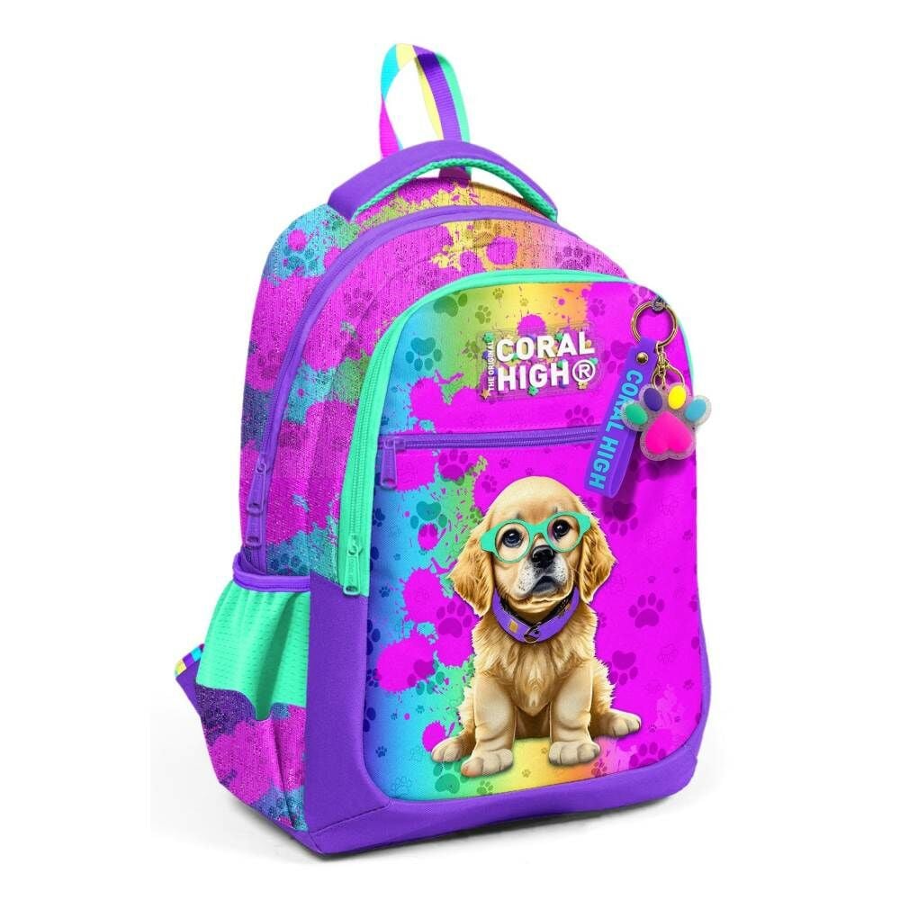 Coral High Simli Köpek İlkokul Çantası 23649