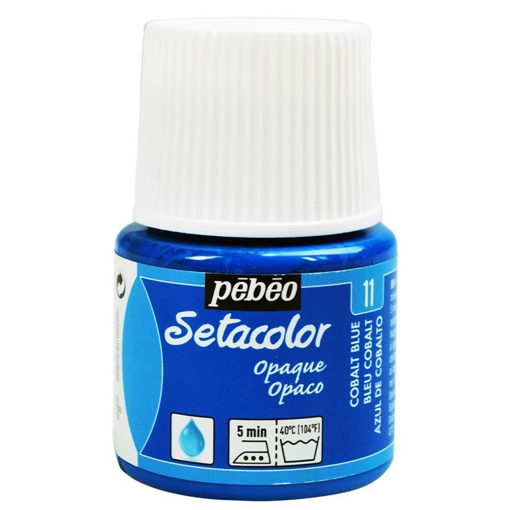 Pebeo Setacolor Kumaş Boyası 45 ml Şişe Mavi 295-11