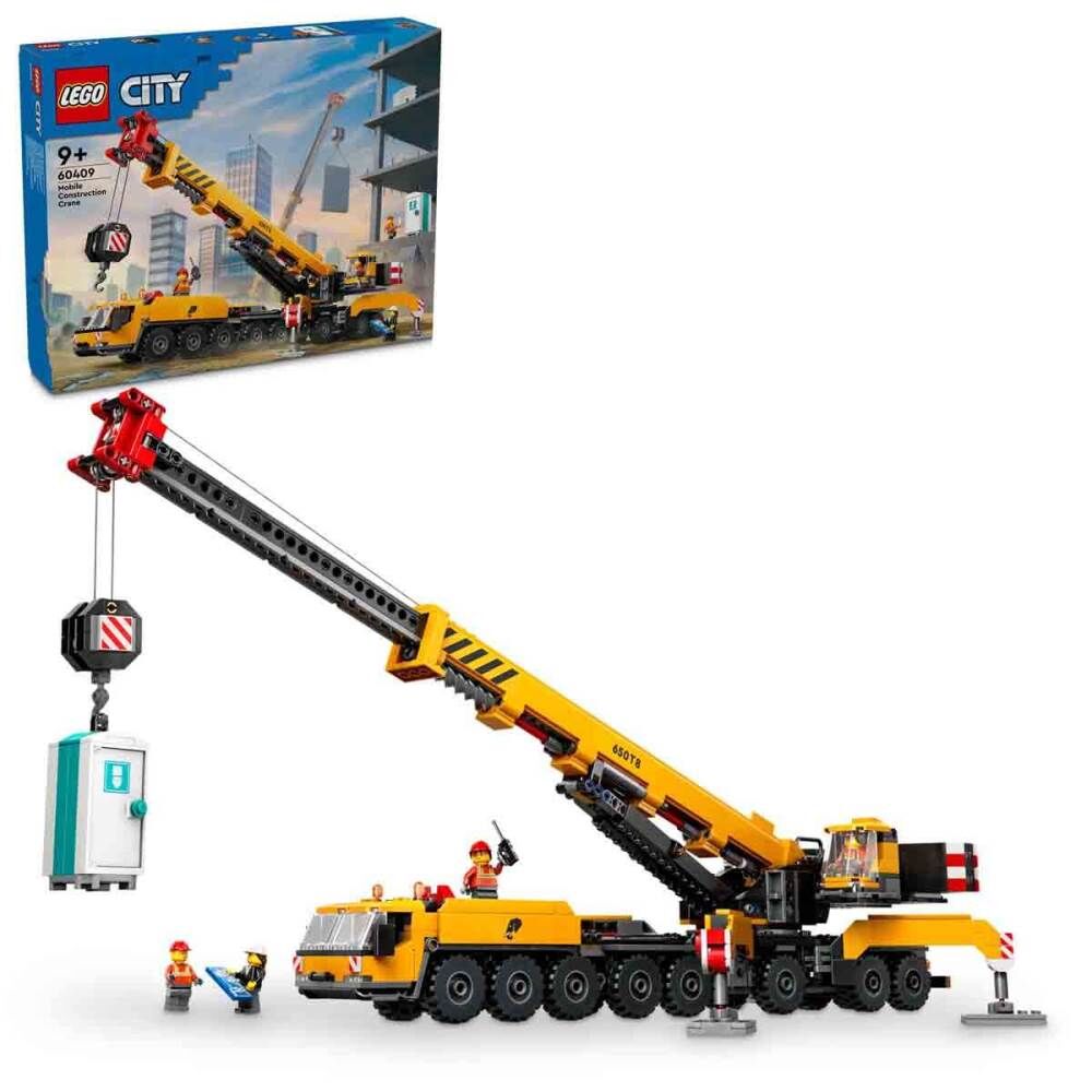 LEGO® City Sarı Mobil İnşaat Vinci 60409