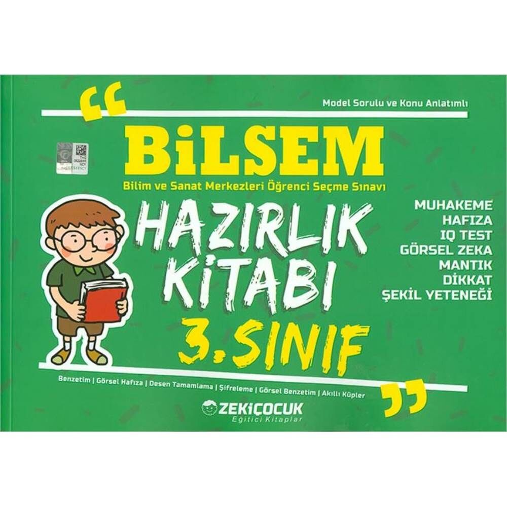 Zeki Çocuk 3.Sınıf Bilsem Hazırlık Kitabı
