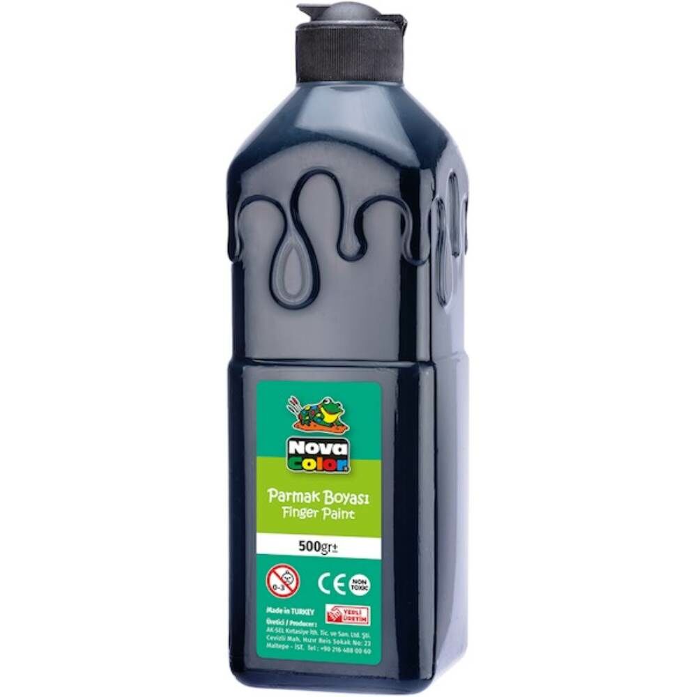 Nova Color Parmak Boyası 500 gr Siyah NC-375