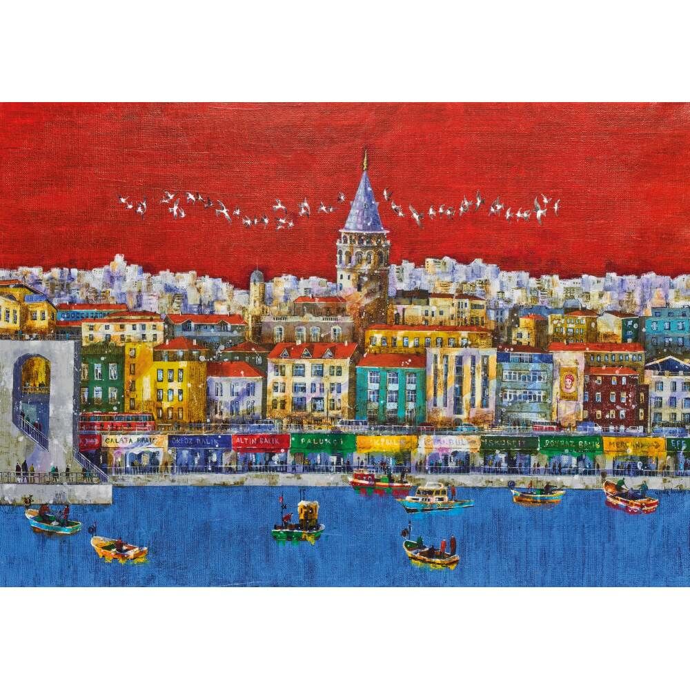 İstanbul Kırmızısı 1000 Parça Puzzle 20791