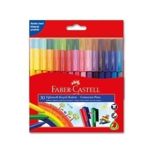 Faber Castell Keçeli Kalem 30 Renk Eğlenceli 113000