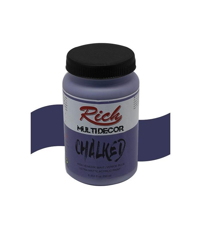 Rich Multi Decor Chalked Akrilik Boya 250 cc Venedik Mavi 250-4554