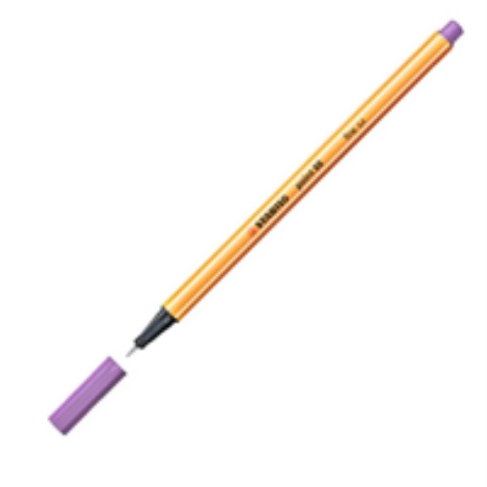 Stabilo Point Fineliner Keçe Uçlu Kalem 04 mm Açık Lila 88/59