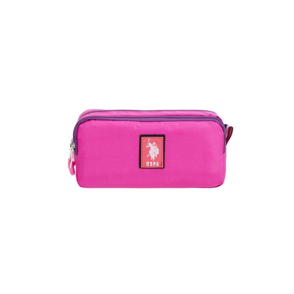 U.S. Polo Kalem Çantası 2 Bölme Pembe 24604