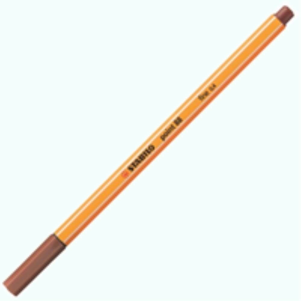 Stabilo Point Fineliner Kalem 04 mm Kahverengi 88/38