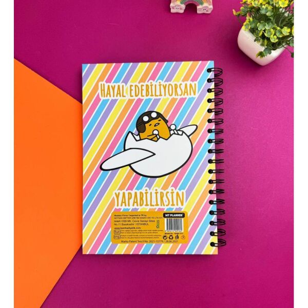 Hayal Edebiliyorsan Yapabilirsin Tasarımlı Konuşan Ajanda