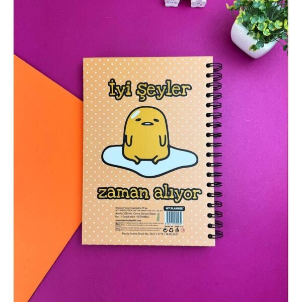 İyi Şeyler Zaman Alıyor Tasarımlı Konuşan Ajanda