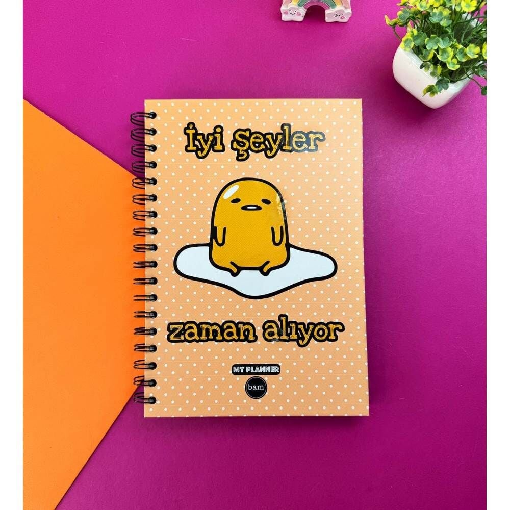 İyi Şeyler Zaman Alıyor Tasarımlı Konuşan Ajanda