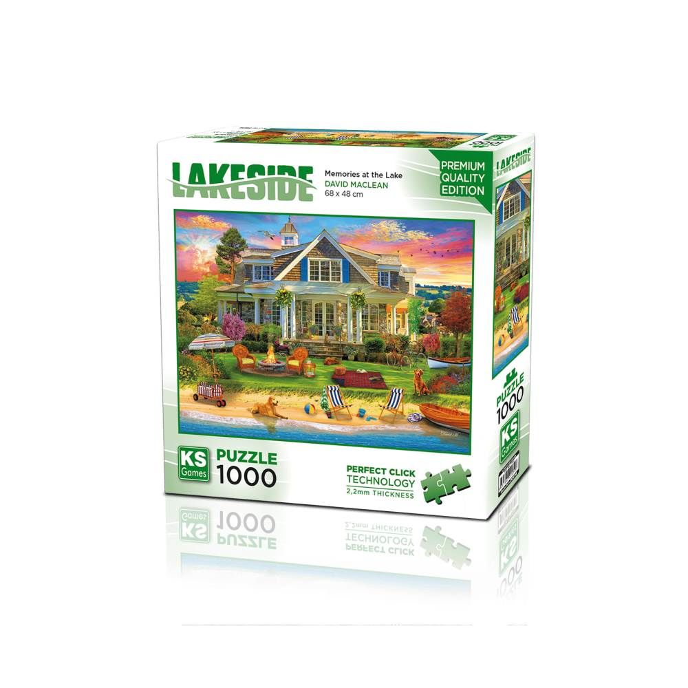 Memories at The Lake 1000 Parça Puzzle 20814