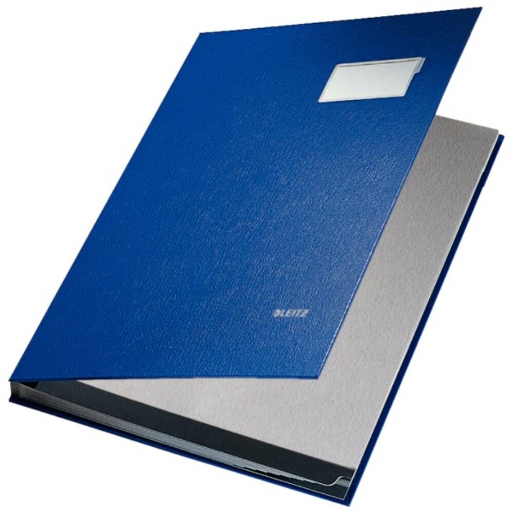 Leıtz İmza Dosyası Plastik 10 Sayfa L-5701 Mavi
