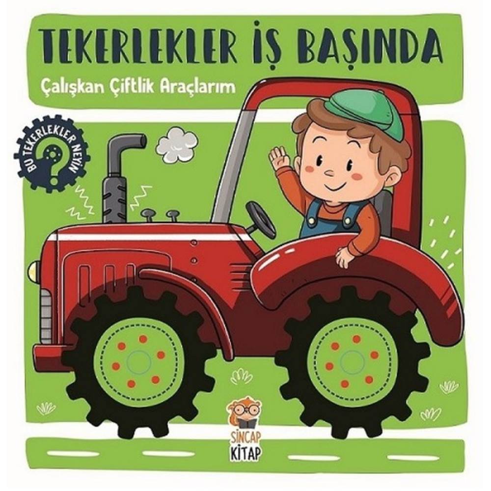 Tekerleker İş Başında Çalışkan Çiftlik Araçlarım