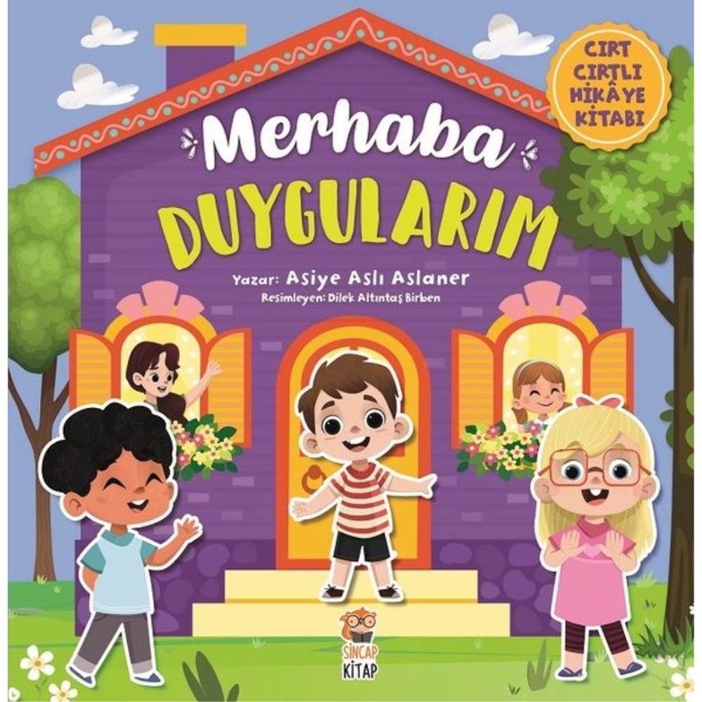 Cırt Cırtlı Hikaye Kitabı Merhaba Duygularım