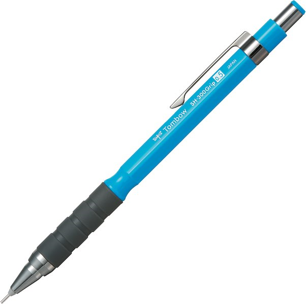 Tombow SH-300 05 mm Açık Mavi Grip Versatil Kalem