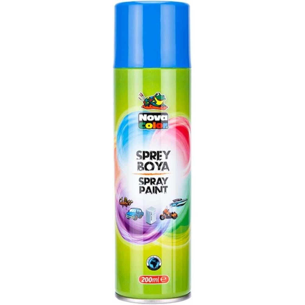 Nova Color Sprey Boya 200 Ml Mavi Nc-802