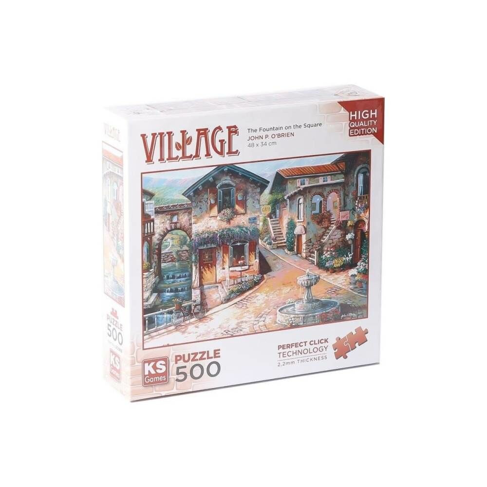 The Fountain The Square 500 Parça Puzzle 20068