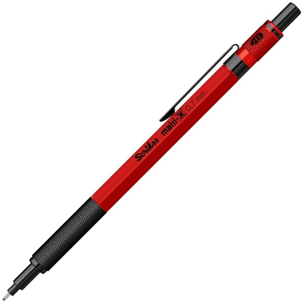 Scrikss Matri-X Kırmızı 07 mm Versatil Kalem