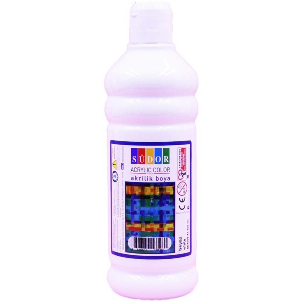 Südor Akrilik Boya 500 Ml Beyaz Sd1009-13