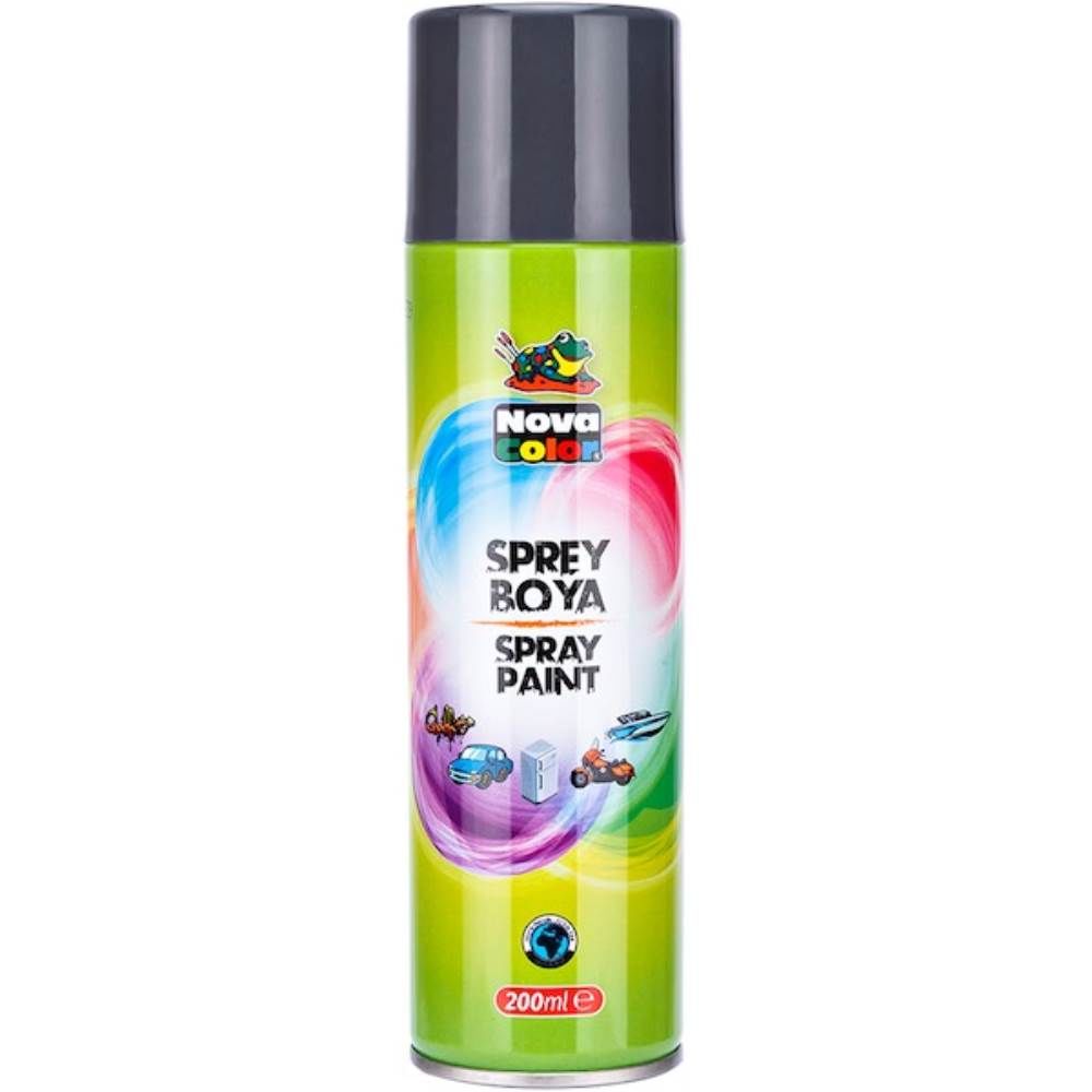 Nova Color NC-810 200 ml Gri Sprey Boya